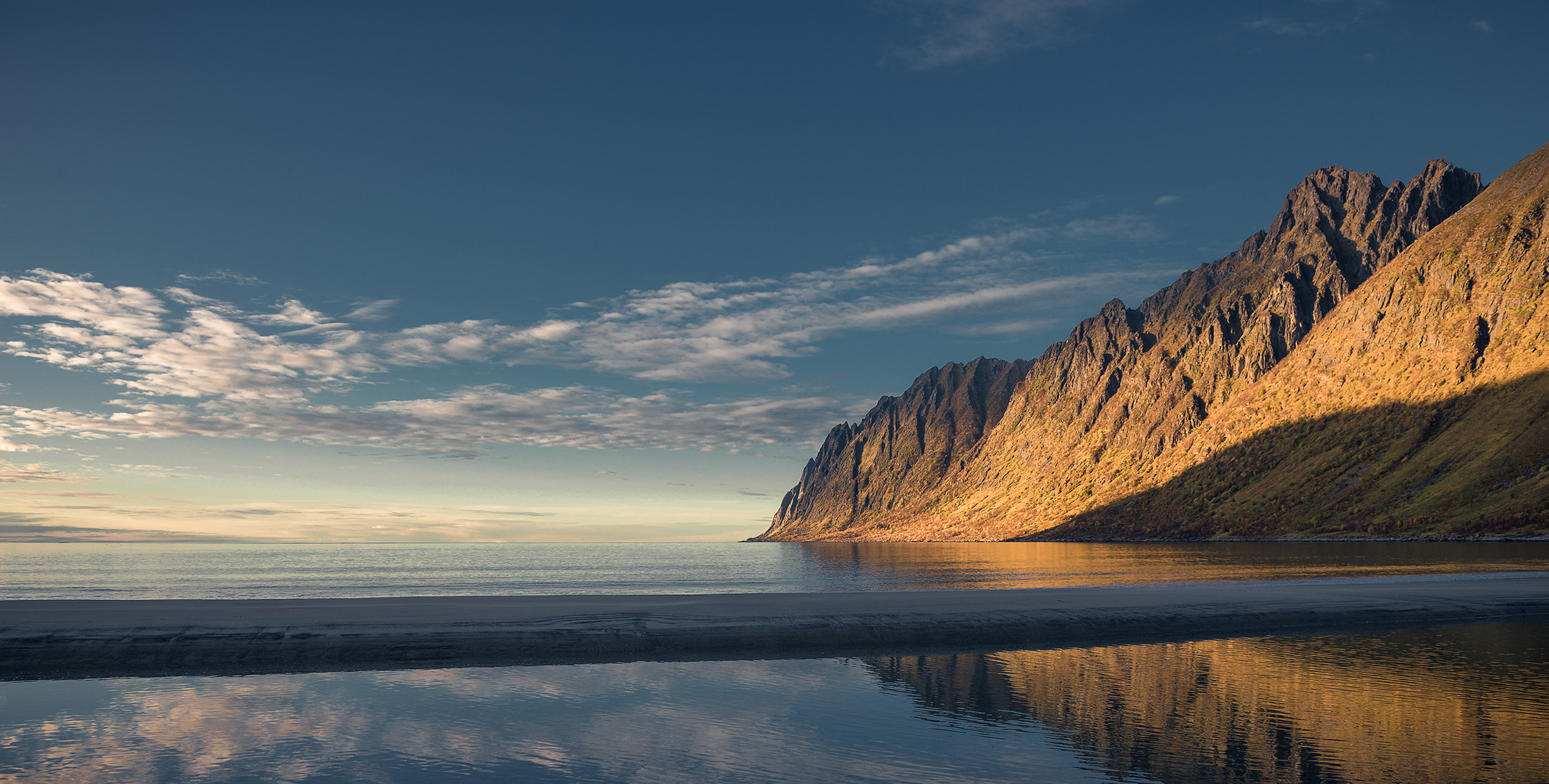 Senja, Norge berg