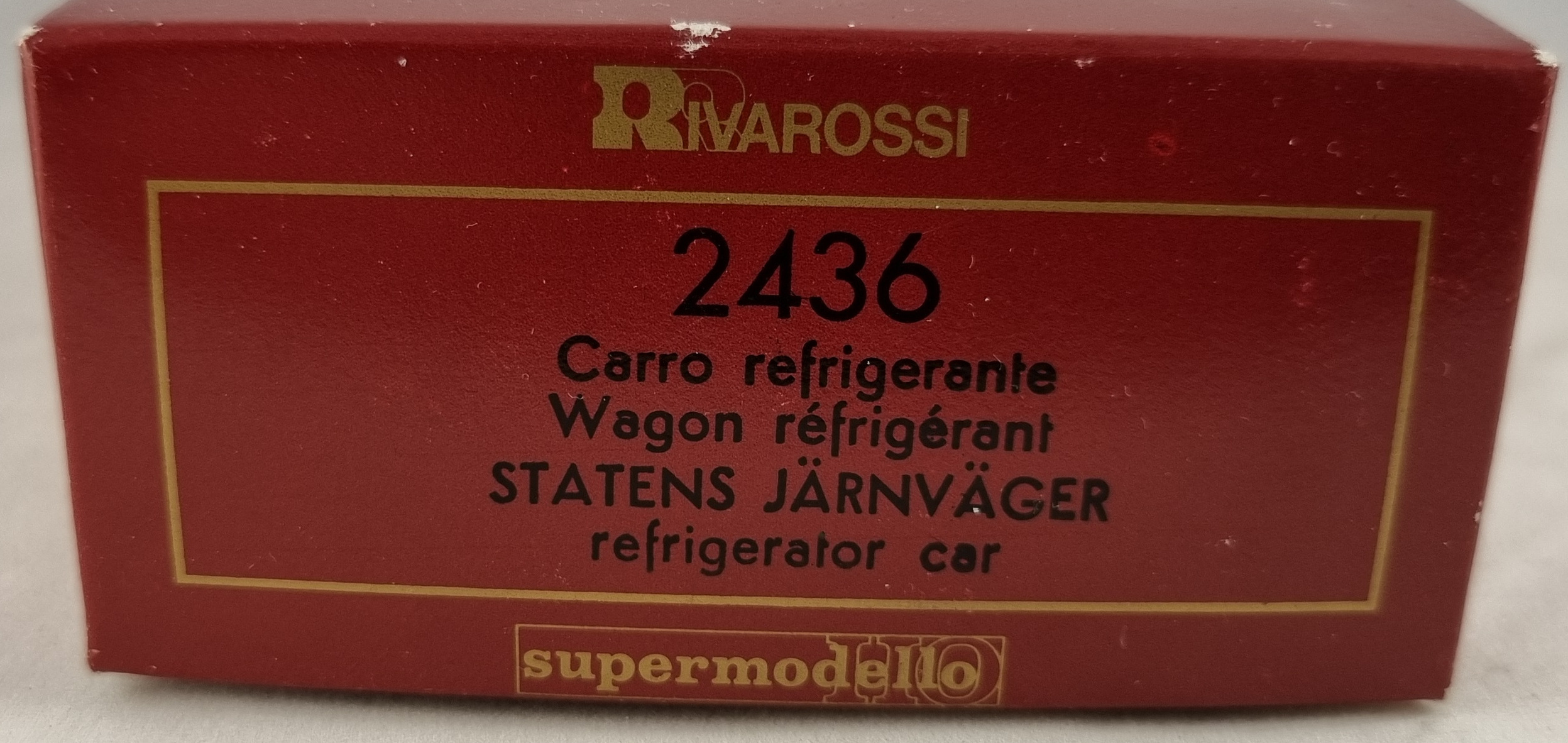 Rivarossi 2436 Svensk kylvagn, skala H0