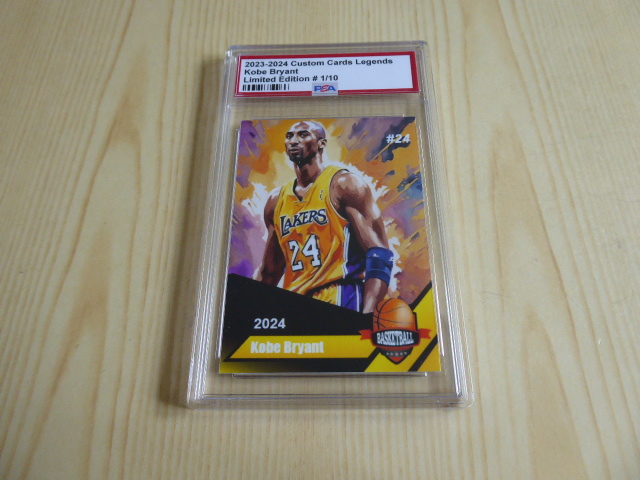 Kobe Bryant 2024 Custom Cards Legends samlarbild 1 av 10 gjorda