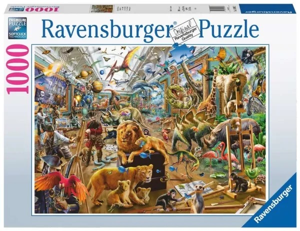 Ravensburger 1000 - Chaos in the Gallery