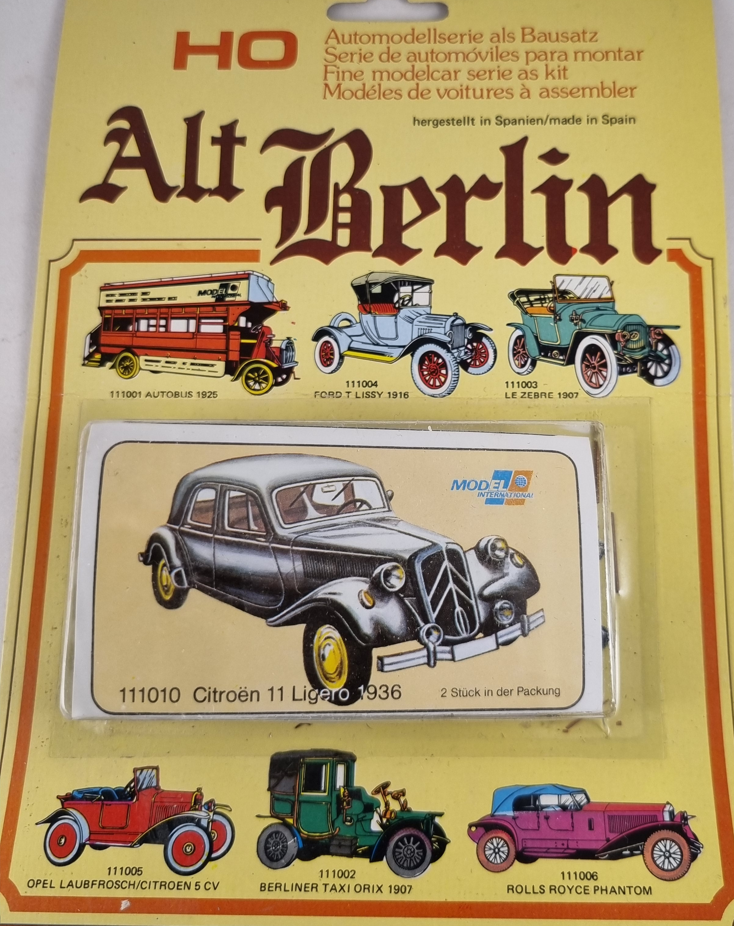 Alt Berlin 111010, Citroen II Ligero 1936, Skala H0, K43