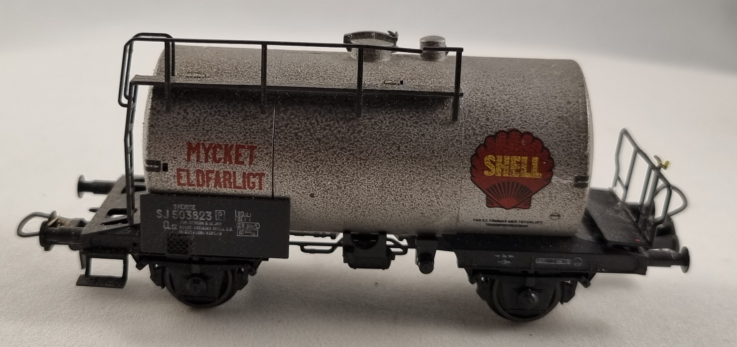 SH 763, SJ tankvagn Shell Litt Q12, Skala H0, K44 H24