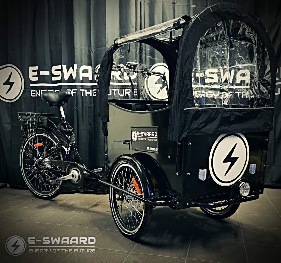 E-SWAARD ELECTRIC BLACK BOX WILMISON LÅDCYKEL