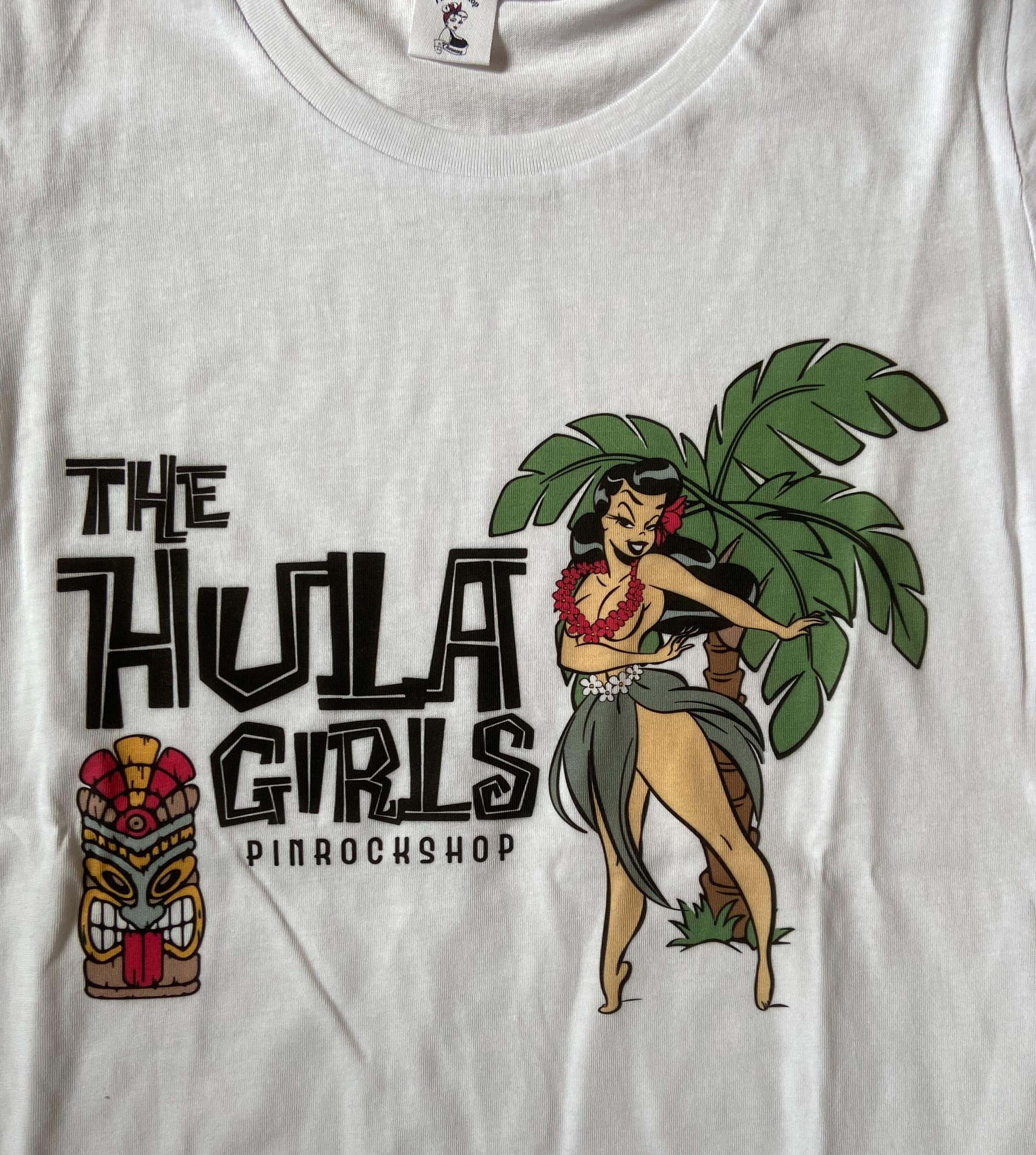 Pinrock tjej T-shirt/Tee Hula Girls