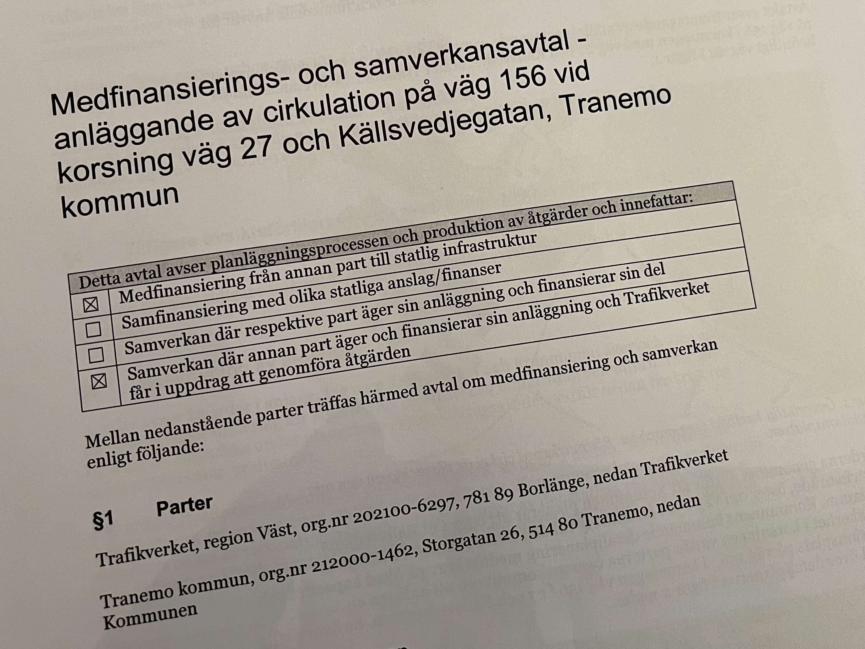 Efterlängtad cirkulationsplats i kommunen