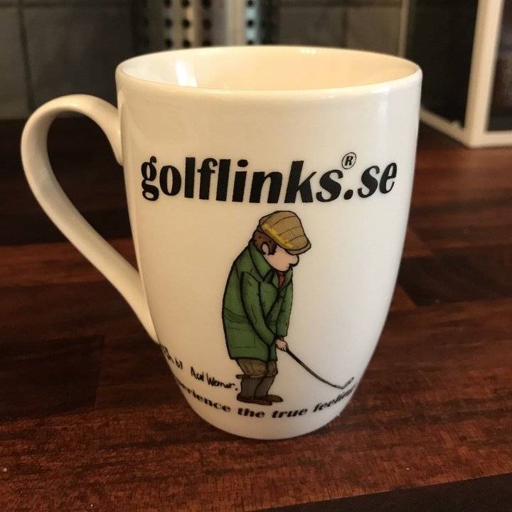 Golflinks Coffee Mug - design Axel Werner