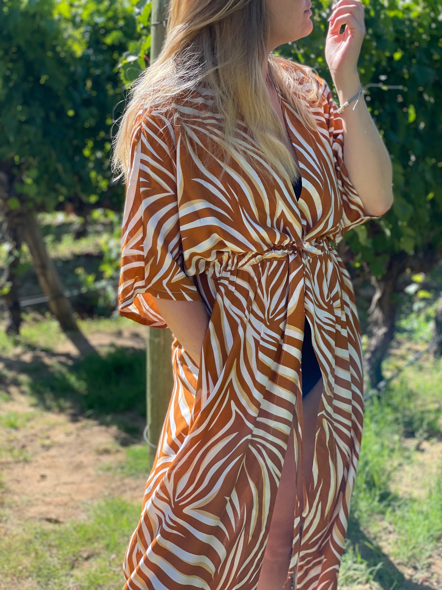 Lucy Zebra Kimono