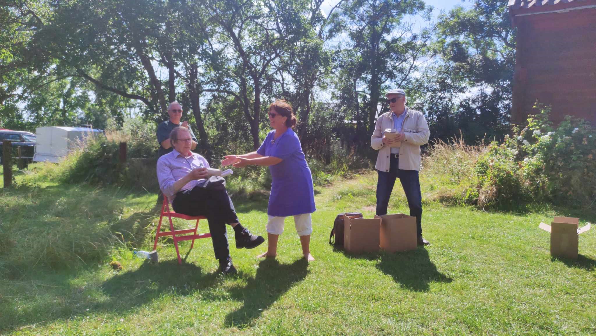 Hans Larsson, Kerstin Fredlund, Bengt-Göran Carlsson