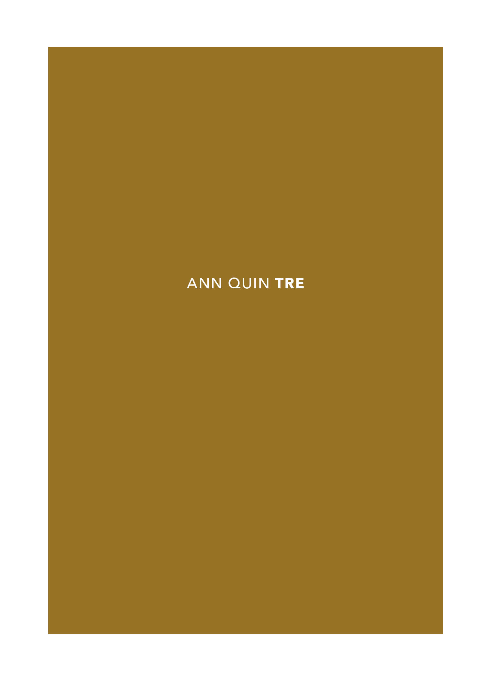 Ann Quin - Tre