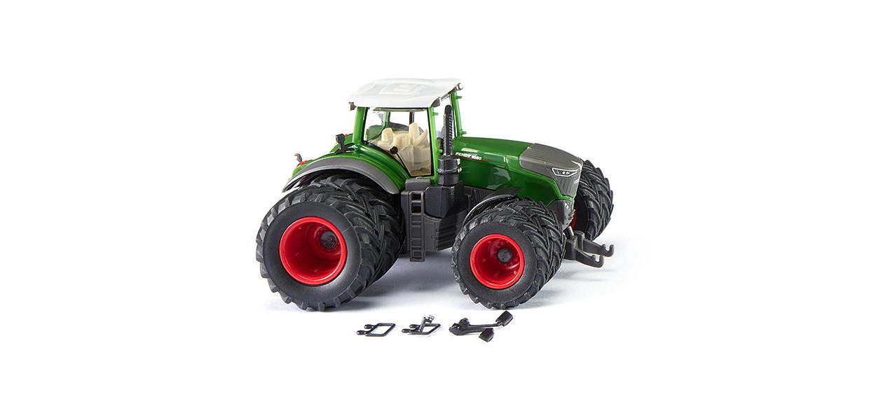 Wiking 36162 Fendt 1050 Traktor med dubbla däck, H0, Ny, H50