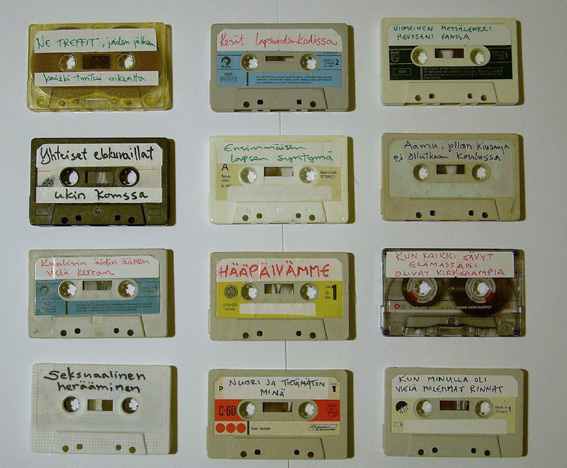 | 60 erilaista kasettia | 60 different cassettes | 2010-2011