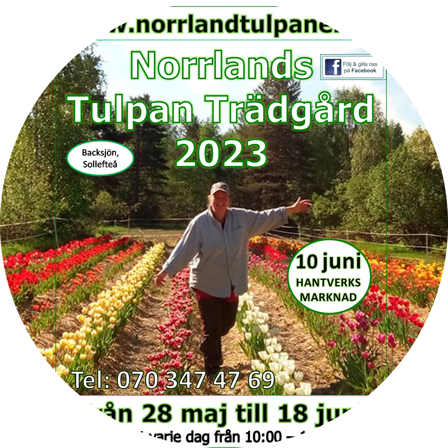 Presentkort: Norrlands Tulpan Trädgård 2023