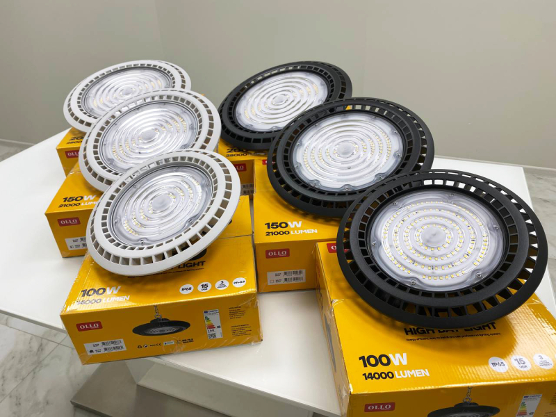 Aukštų patalpų sandėlio 100W-150W-200W LED šviestuvai