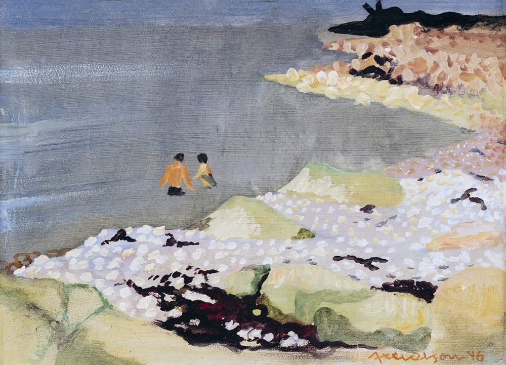 Hallands Konstmuseum – Konst, kamratskap och doft av hav – Söndrum 1944-56