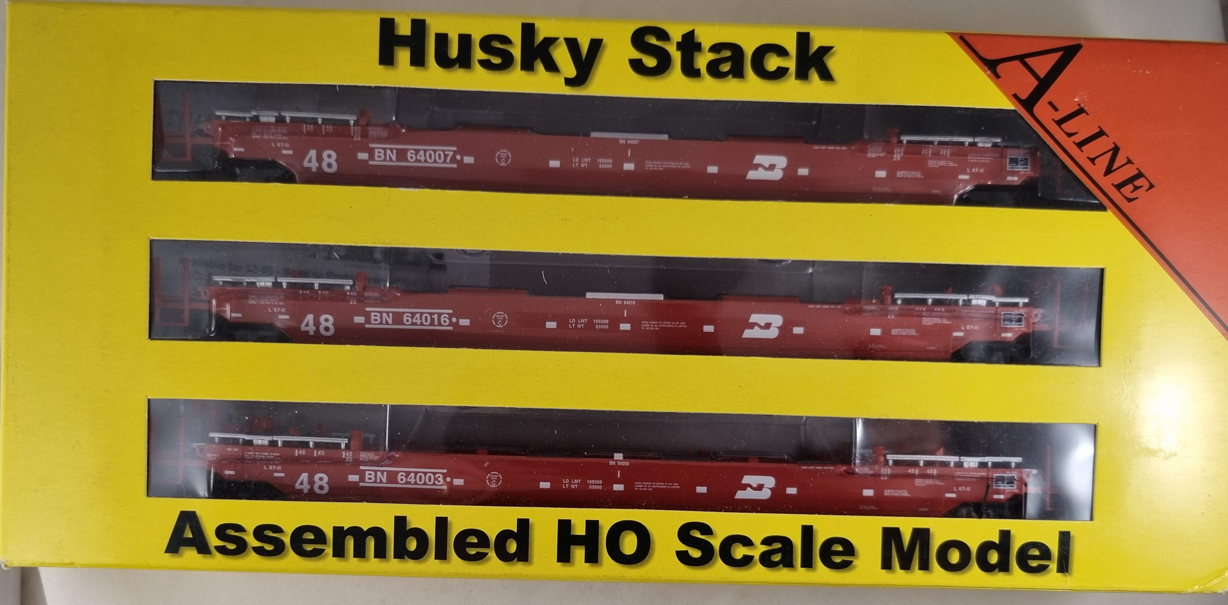 A-line Intermodal 47203-01, Huskystack Containercar, skala H0