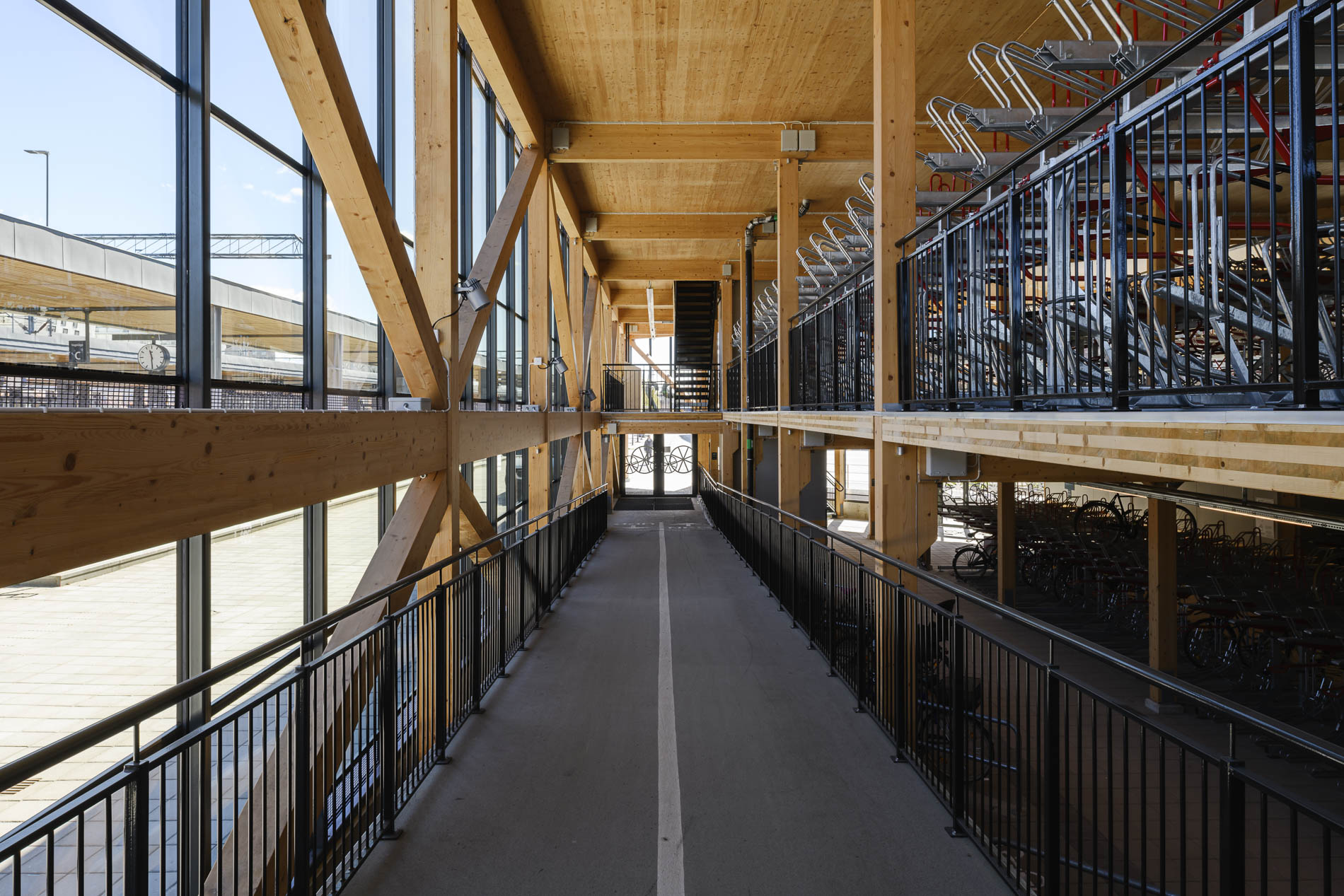 Interiörfotografering på räcken och trappor i Uppsala för Abc Solutions