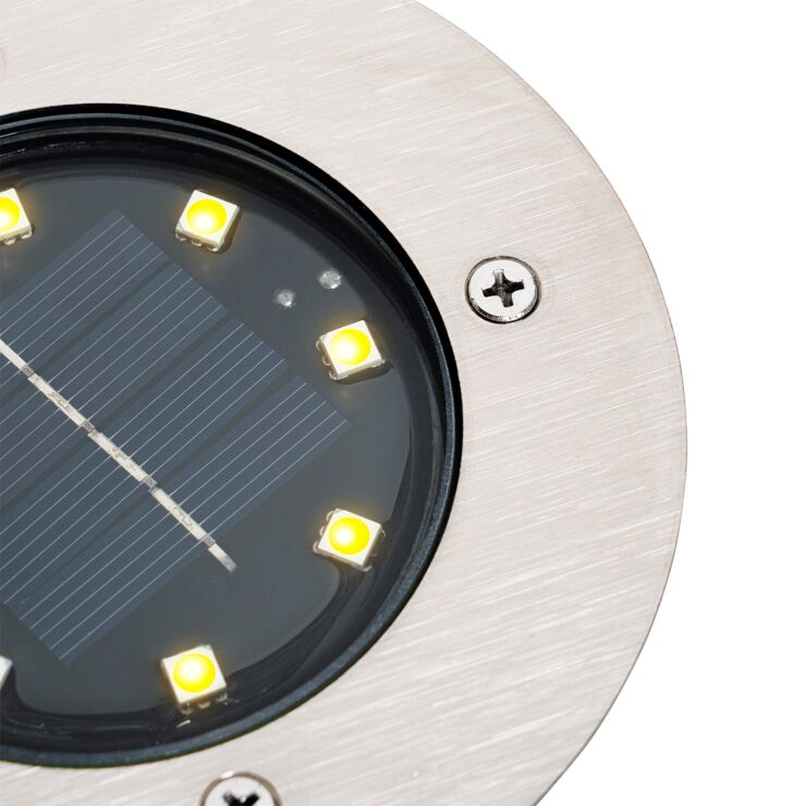 6 Solar LED grindinio šviestuvų rinkinys IP65