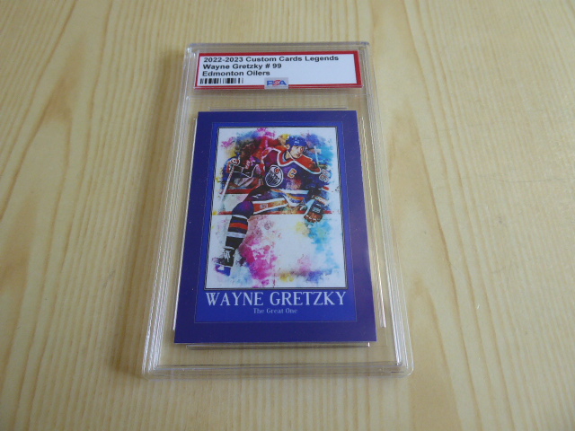 Wayne Gretzky 2023-2024 Custom Cards Legends samlarbild