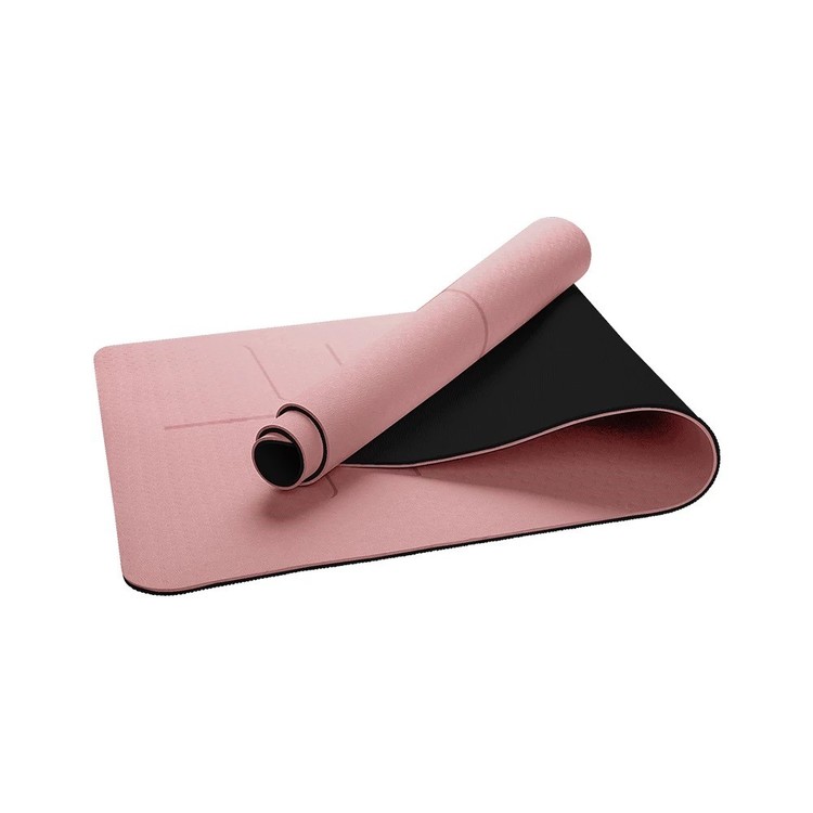 Ekovänlig yogamatta - Dusty pink