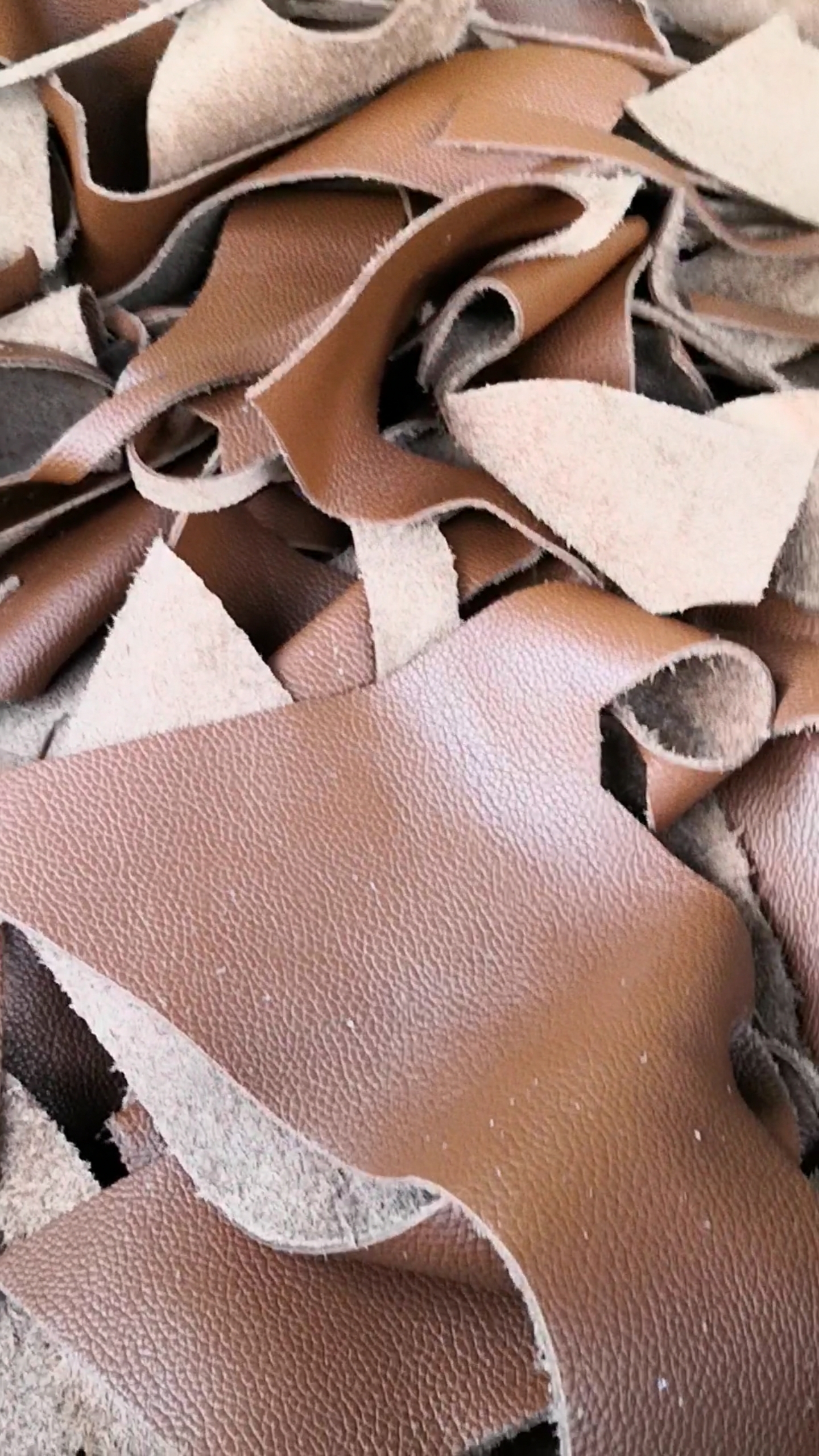 Leather Scraps Small Pieces