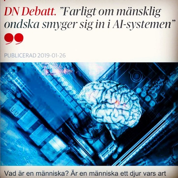 Artificiell intelligens (AI) upp till samtal inom Svenska kyrkan