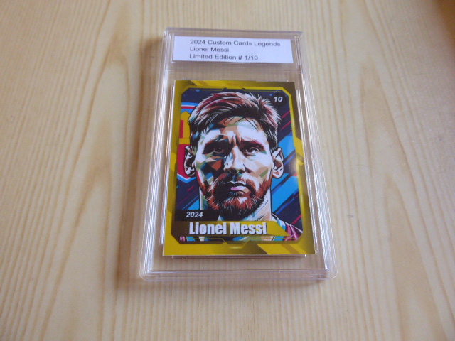 2024 Lionel Messi Custom Cards Legends samlarbild 1 av 10 gjorda