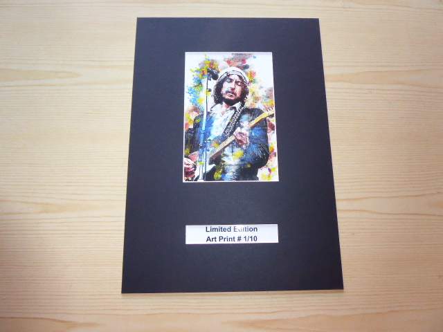 Bob Dylan Limited Edition Print med passepartout