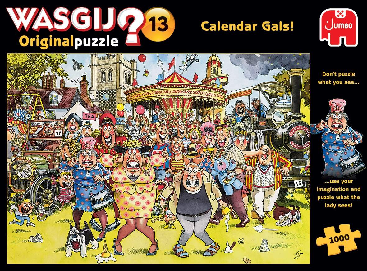 Wasgij - Calendar Gals