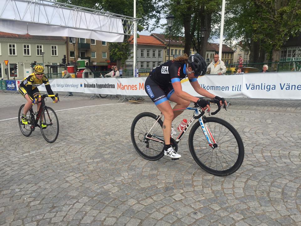 Charlotte tar hem GP-loppet under Wänershof 2-dagars i Vänersborg. Foto: Nicklas Johansson