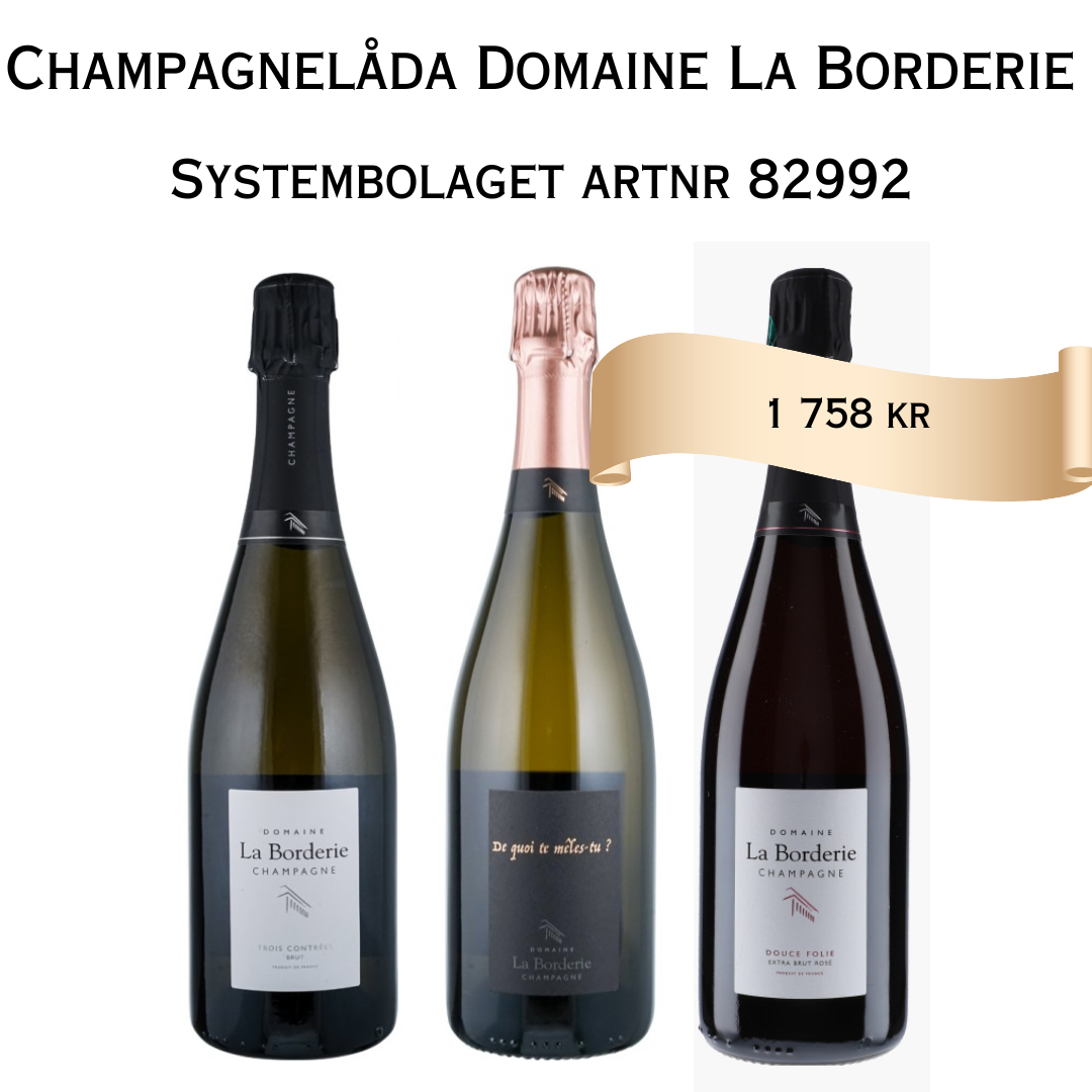 Champagnelåda Domaine la Borderie