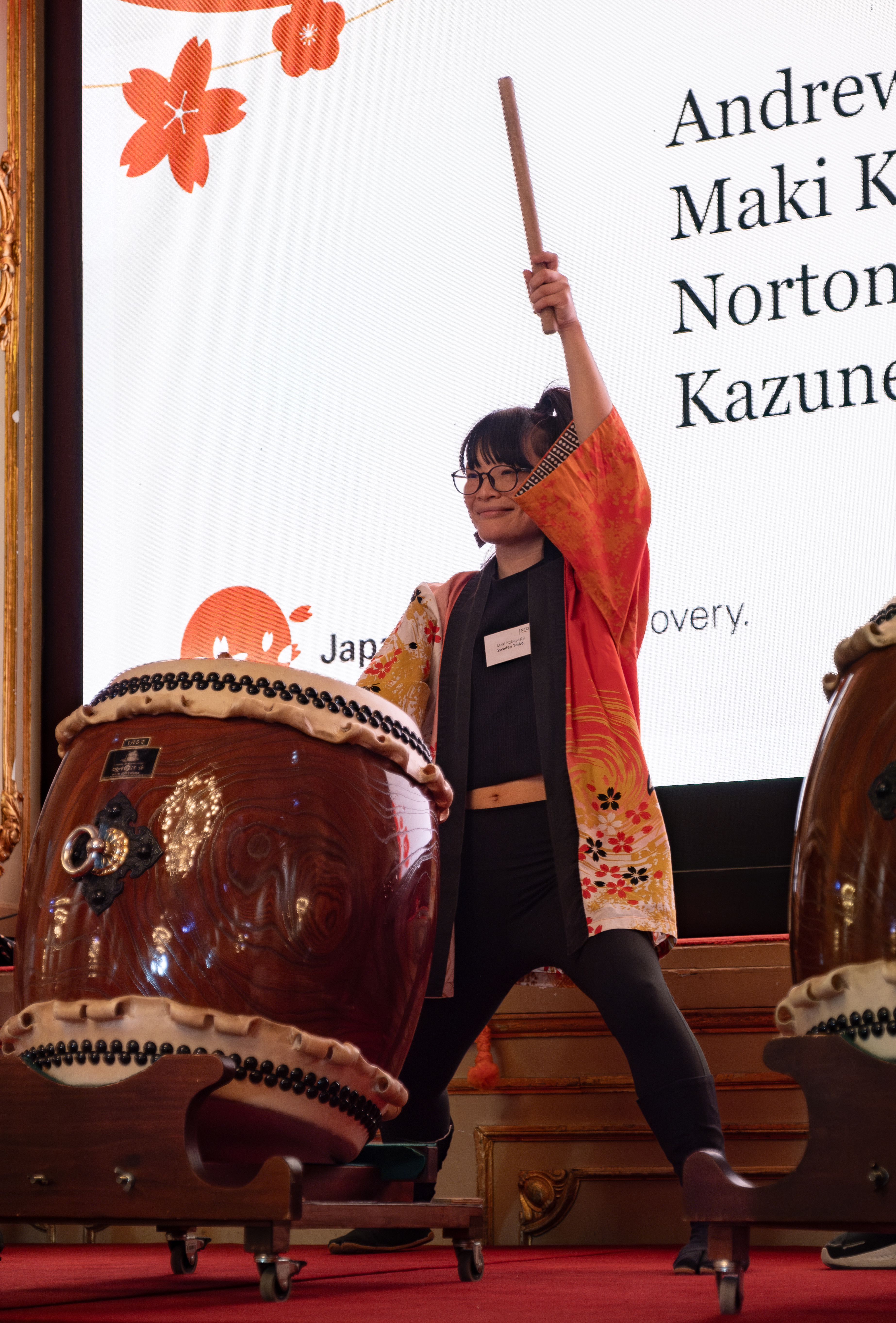 Sweden Taiko for JNTO at Grand Hotel