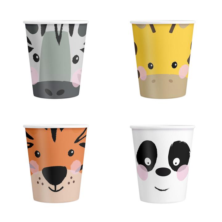 Safari gimtadienio puodeliai