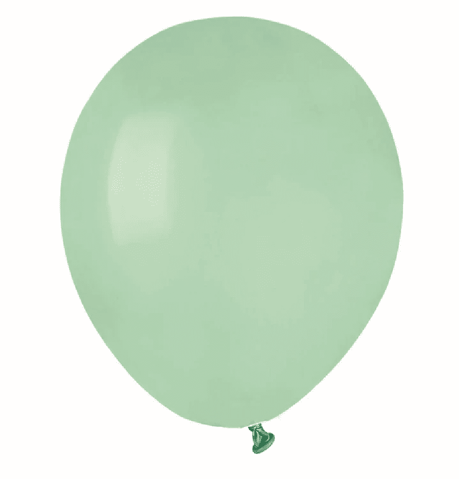 Mėtinis žalias balionas 55cm
