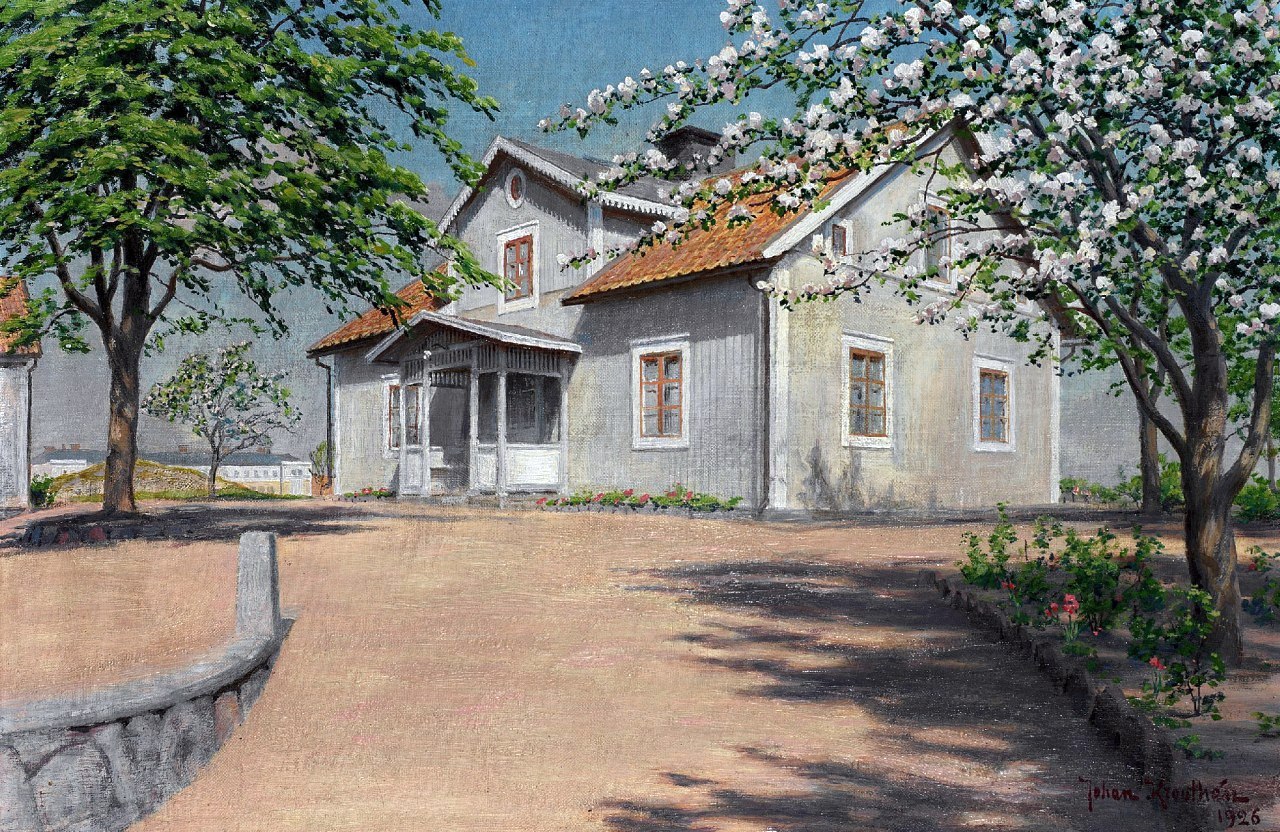Gårdsplan - Sandbäcksgatan 5, 1926, Uppsala auktionskammare