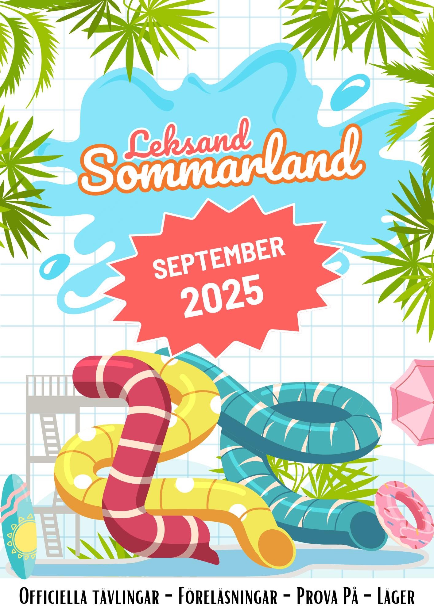 Lägerhelg på Leksand Sommarland 2025