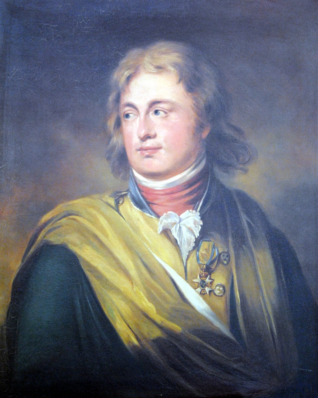 Porträtt av Gustaf Fredrik Mörner (efter Breda), Livgrenadjärmässen
