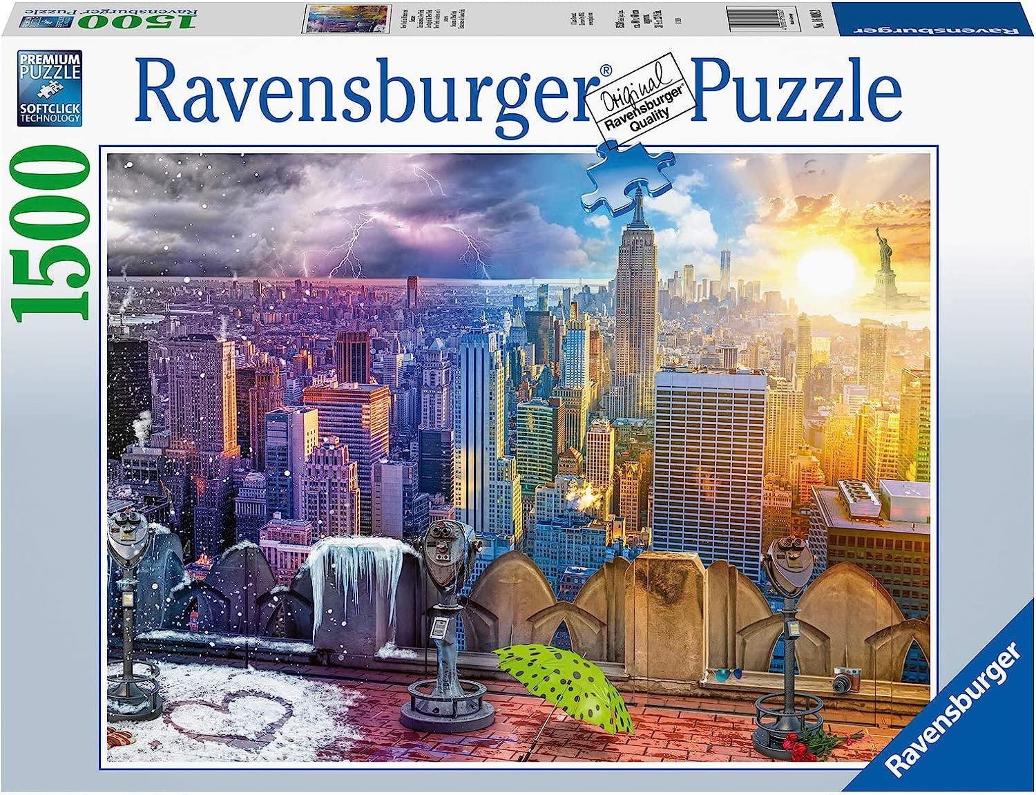 Ravensburger 1500 - New York´s Winter and Summer