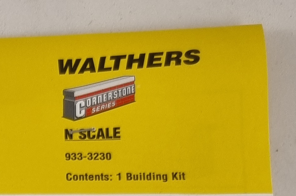 Walthers 933-3230, Co-Op Storage Shed, Skala N, H14