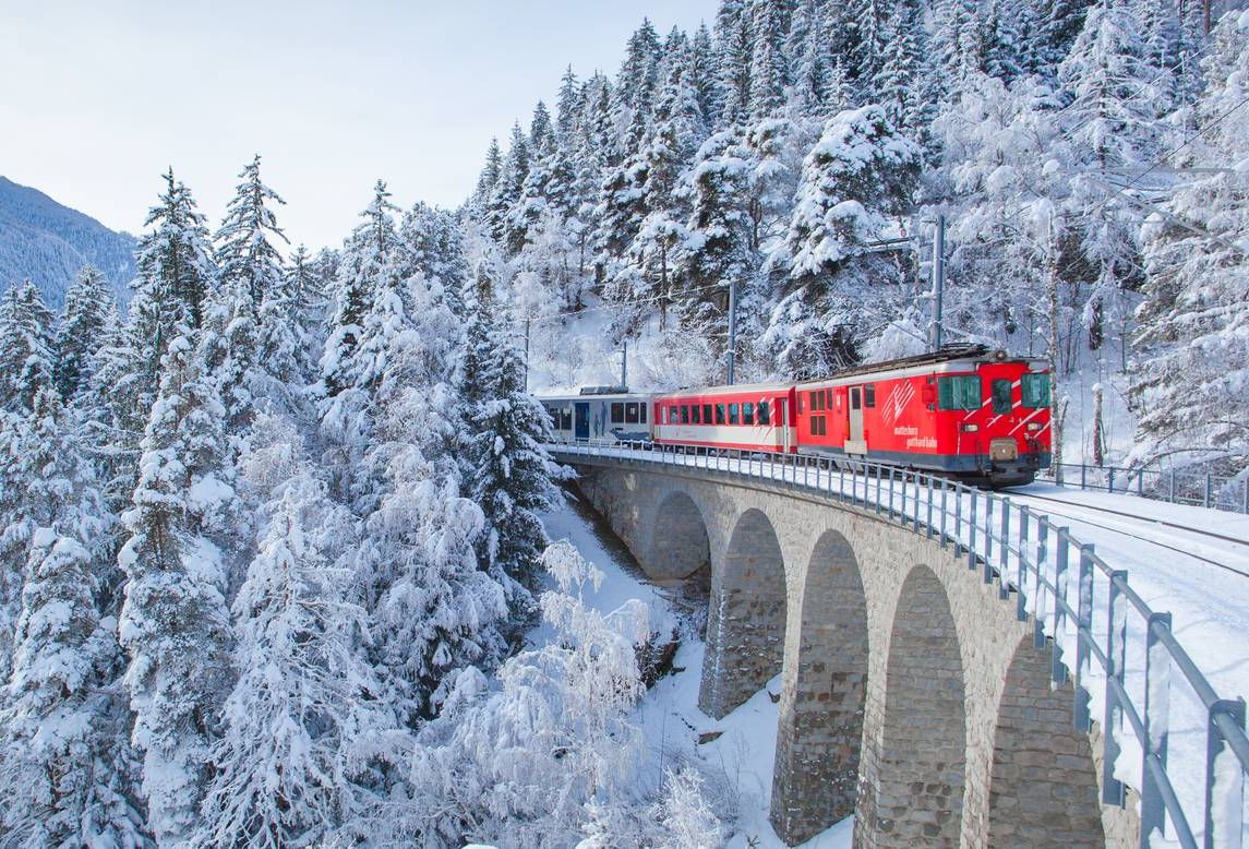 Tåg till Alperna
