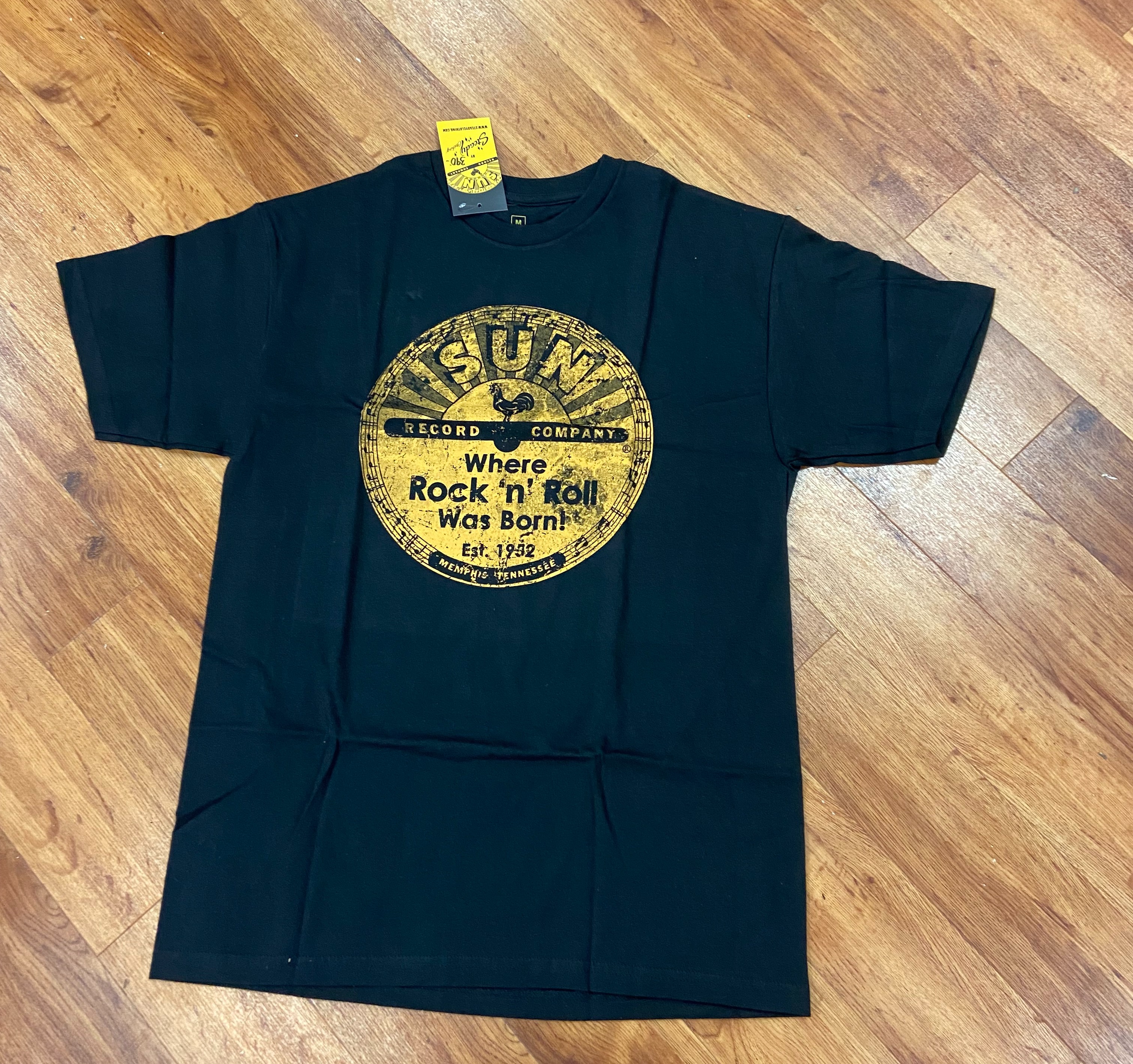 Sun Reocords t-shirt  Where Rock`n Roll Was Born