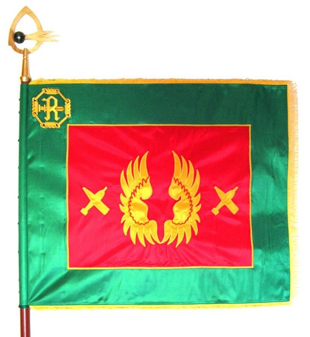 Kainuun Tykistö- ja Heittimistökilta ry:n lippu