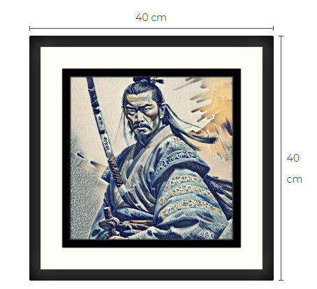 Samuraj konsttavla, Limited Edition 1 av 10 gjorda