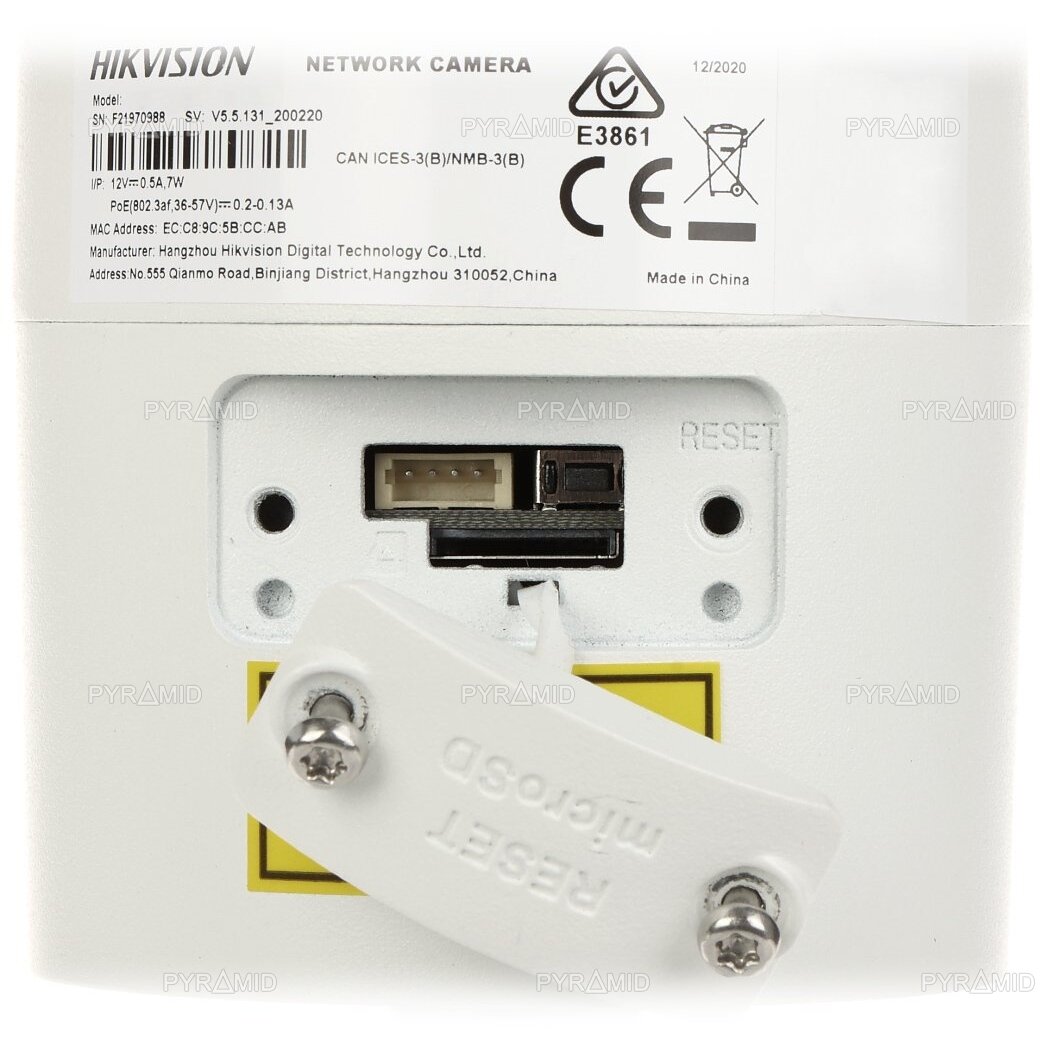 IP KAMERA VISION DS-2CD2043G2-I(2.8MM), ACUSENSE, 4MP, POE/IP67