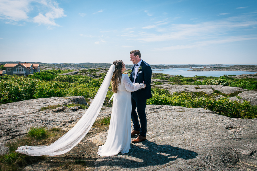 Bröllop Marstrand first look