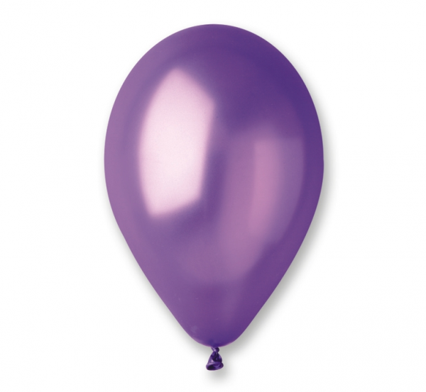 Violetinis metalizuotas balionas 30cm