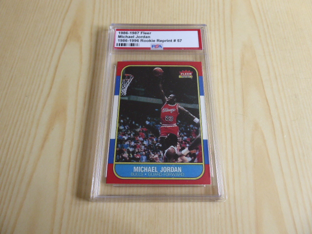 Michael Jordan 1986-1996 Reprint Rookie samlarbild