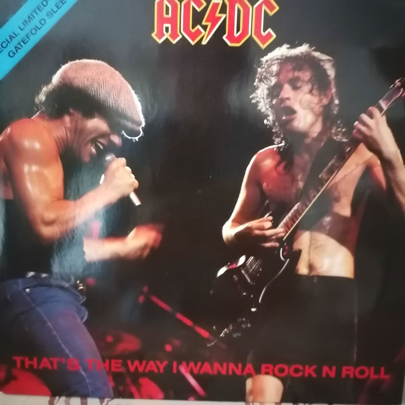 AC/DC that`s the way I wanna rock n roll hyvä kunto hinta 13euroa.