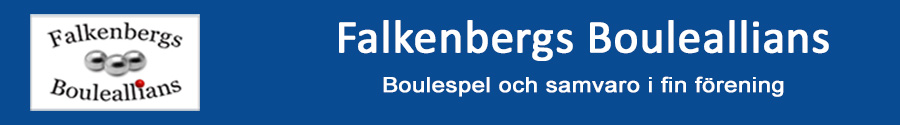 Falkenbergs Bouleallians Boulespel och samvaro i en fin förening