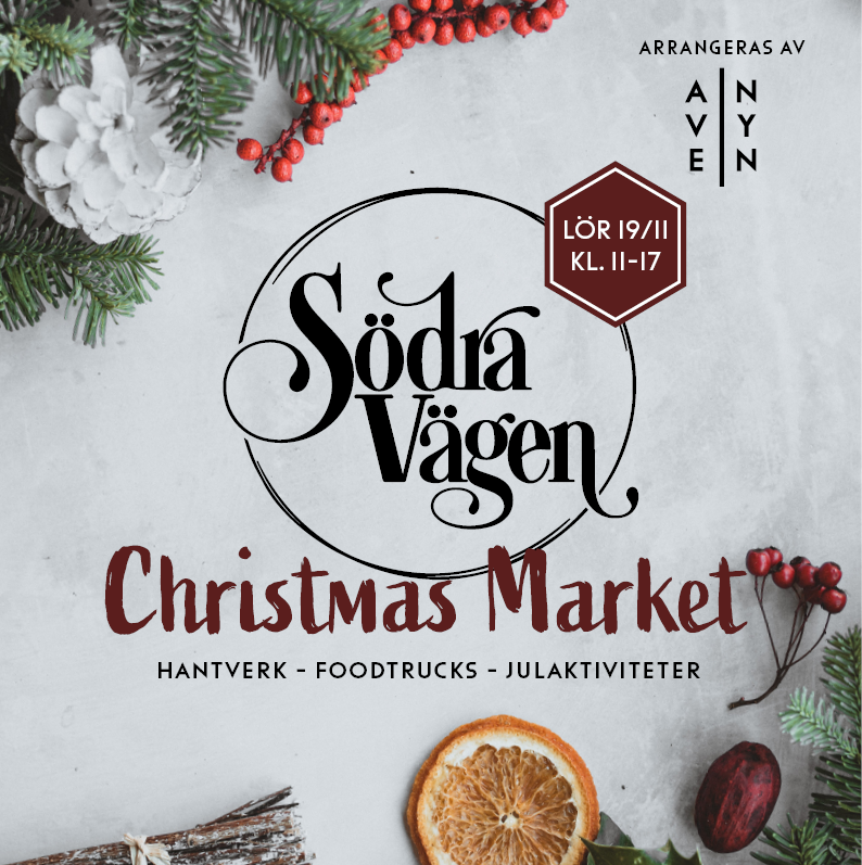 Julmarknaden på Södra vägen är tillbaka!