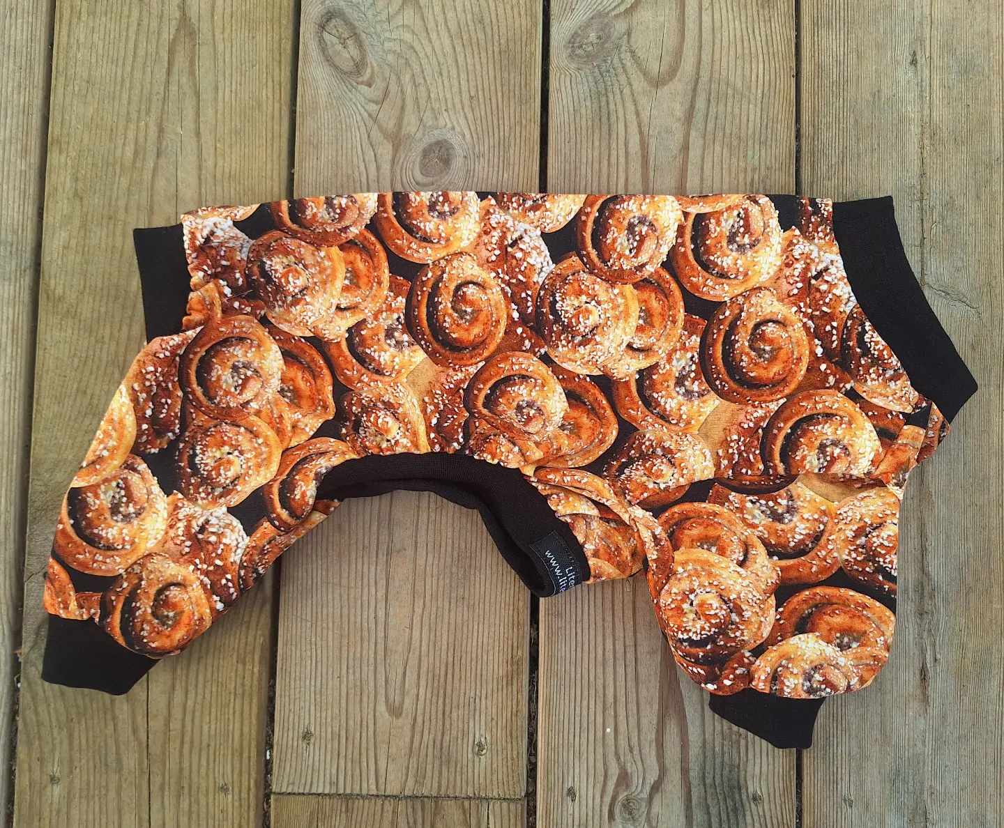 Innedress, mjukt jersey, Kanelbullare